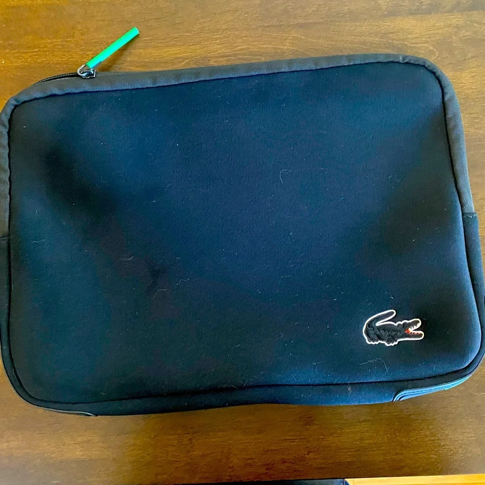 Lacoste laptop sleeve neoprene bag